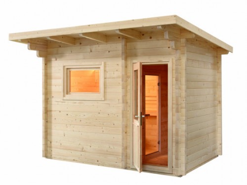 Sauna exterior LAVA