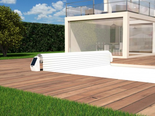 Cobertura piscina : Modelo Open Solar Energy